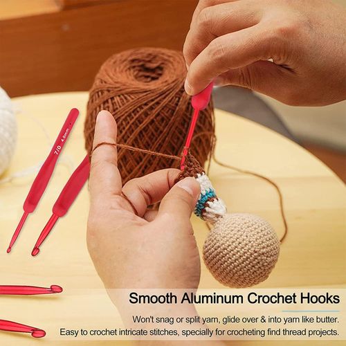 Generic 9Pcs Crochet Hooks Crocheting Hooks 9Pcs Hooks Only